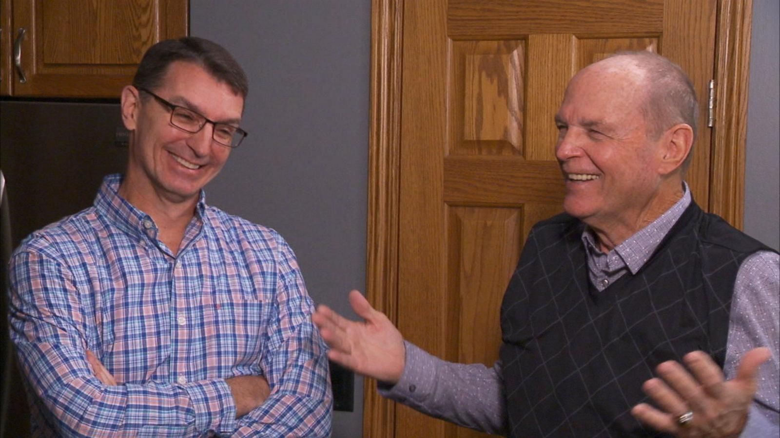 VIDEO: Father meets the son he never knew he had after Ancestry.com match