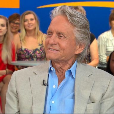 VIDEO: Michael Douglas reminisces on 50 year acting career