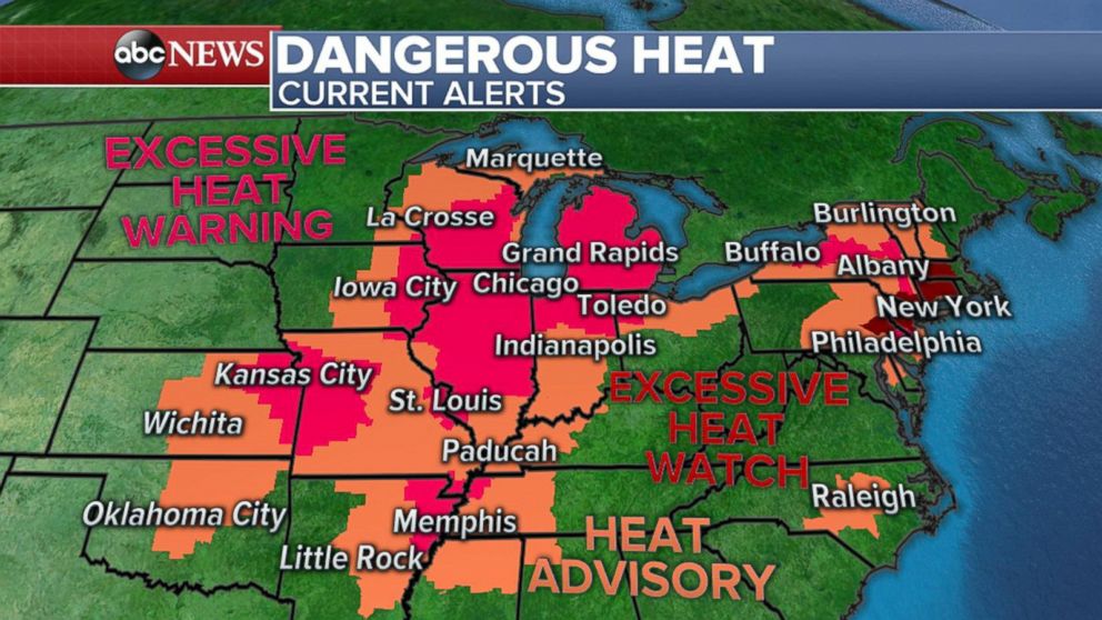 Summer scorcher as dangerous heat wave continues | GMA
