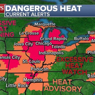 VIDEO: Summer scorcher as dangerous heat wave continues