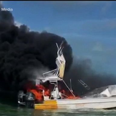 VIDEO: 1 dead in Bahamas boat explosion