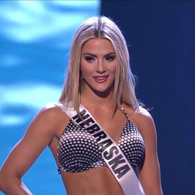 VIDEO: Newly crowned Miss USA calls swimsuit competition 'empowering' 