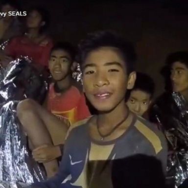 VIDEO: Medics, supplies reach boys stuck in Thai cave as escape strategy intensifies