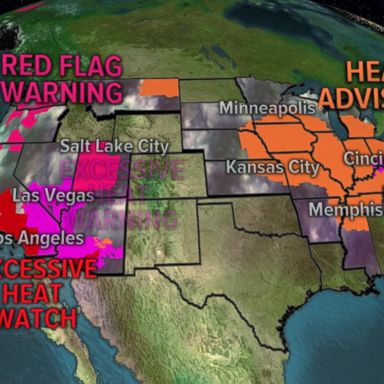 VIDEO: Fourth of July heat slams Midwest, East Coast