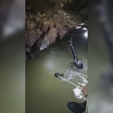 VIDEO: In Thailand, rescuers are working round-the-clock to save 12 boys and their soccer coach who have been trapped inside a partly flooded cave for almost two weeks.