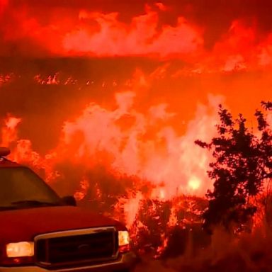 VIDEO: Fires rage at historic levels from California to Utah