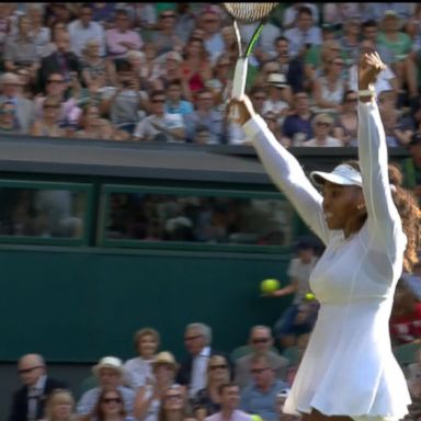 VIDEO: Serena Williams dominates Round 4 at Wimbledon