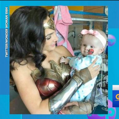 VIDEO: Gal Gadot surprises kids in hospital as Wonder Woman