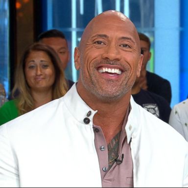 VIDEO: Catching up with Dwayne 'The Rock' Johnson live on 'GMA' 