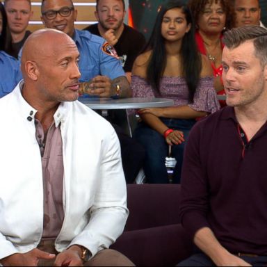 VIDEO: Dwayne Johnson and 'Skyscraper' director Rawson Thurber dish on new film