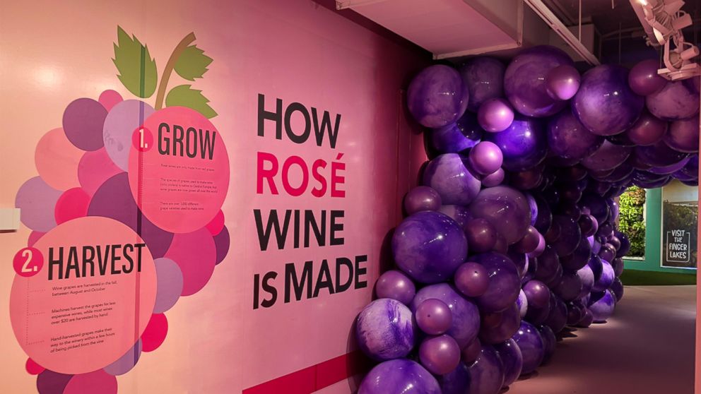 Yes, there's a mansion devoted to everything rosé Video ABC News