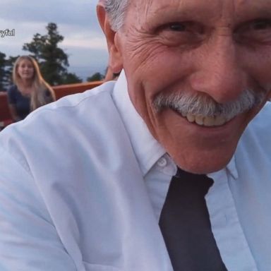 VIDEO: Sweet grandpa accidentally records himself instead of proposal