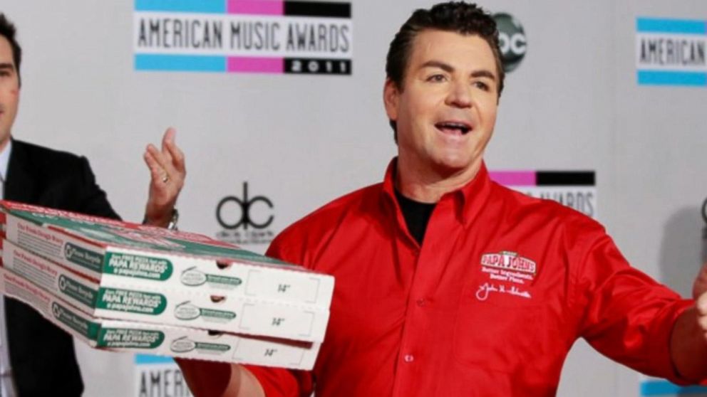 Video Papa John S Founder Resigns Apologizes For Racial Slur Abc News