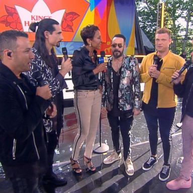 VIDEO: Catching up with the Backstreet Boys live on 'GMA' 