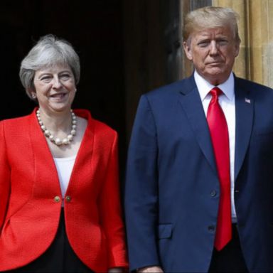 VIDEO: Trump criticizes May on Brexit while on UK visit