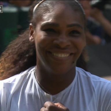 VIDEO: Serena Williams advances to her 10th Wimbledon final 