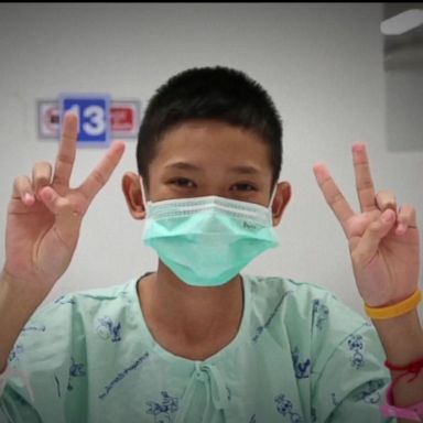 VIDEO: Thai boys recovering and steadily improving at hospital