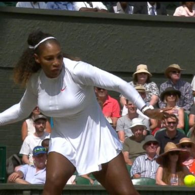 VIDEO: Serena Williams returns to Wimbledon