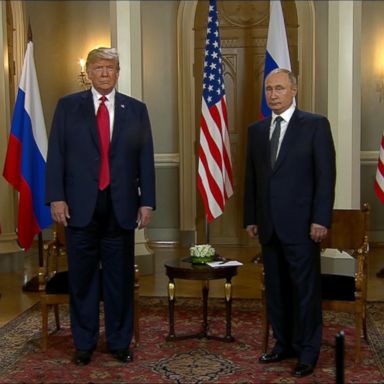 VIDEO: President Donald Trump and Russian President Vladimir Putin met Monday for a summit on neutral ground in Helsinki, Finland.