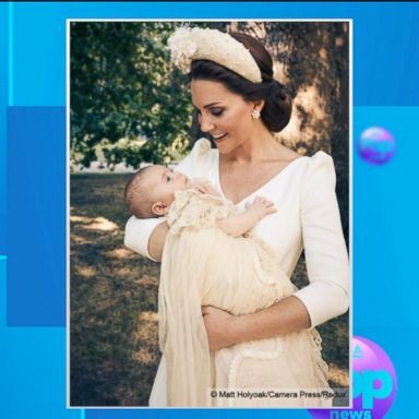 VIDEO: Prince Louis' royal christening photos released