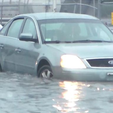 VIDEO: Severe summer storms cause flooding across Northeast