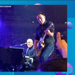 Bruce Springsteen joins Billy Joel as surprise guest at milestone show