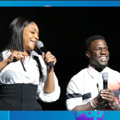 VIDEO: Kevin Hart 'pays back' Tiffany Haddish