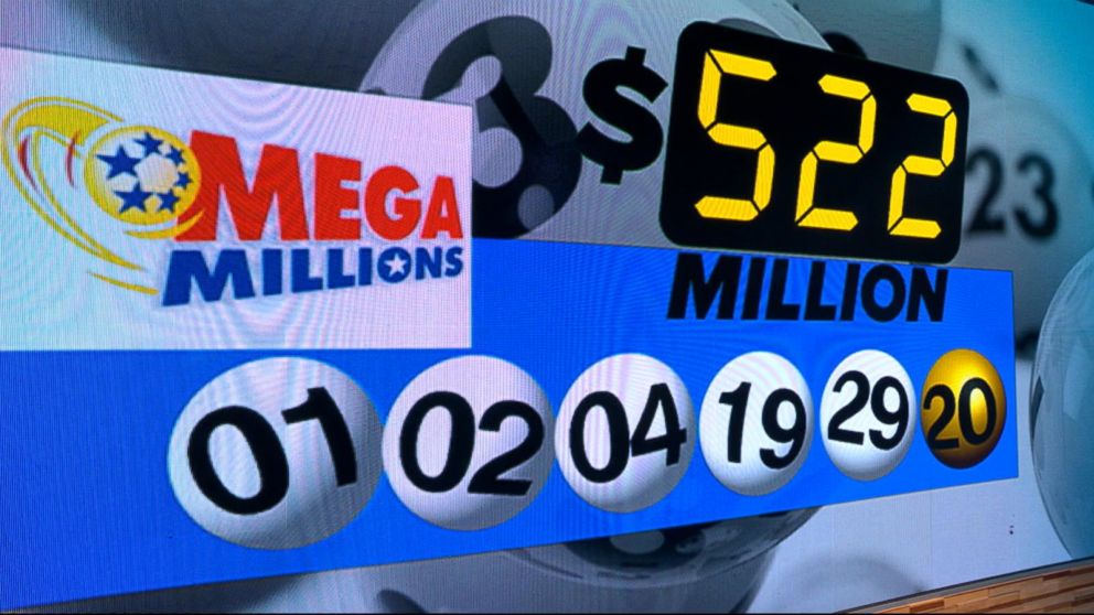 mega million lotto numbers from last night