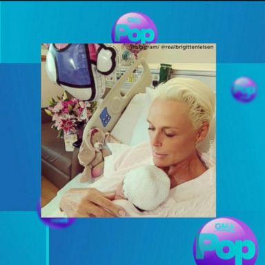 VIDEO: Brigitte Nielsen says she's a 'more capable' new mom at 55