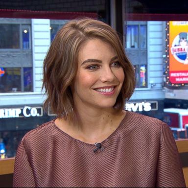 VIDEO: Lauren Cohan dishes on her new film 'Mile 22' 