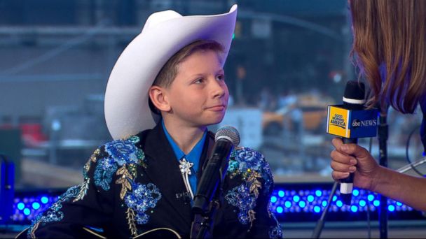 Walmart Yodeler Mason Ramsey On What It S Like To Go Viral Gma - famous mason ramsey roblox