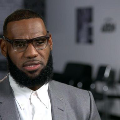 VIDEO: LeBron James says sports should bring people together