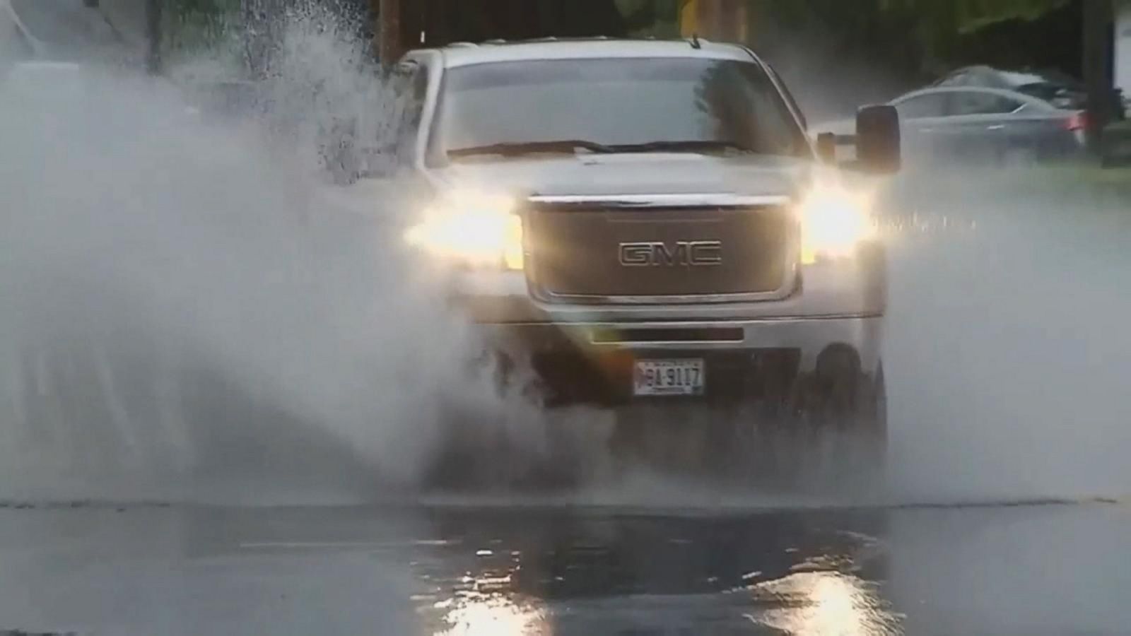 VIDEO: Heavy rains trigger flash flooding in the Northeast