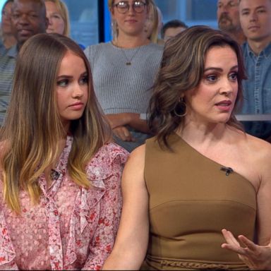 VIDEO: Alyssa Milano, Debby Ryan talk 'fat-shaming,' new show