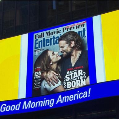 VIDEO: 'A Star Is Born' co-stars Bradley Cooper, Lady Gaga cover EW magazine