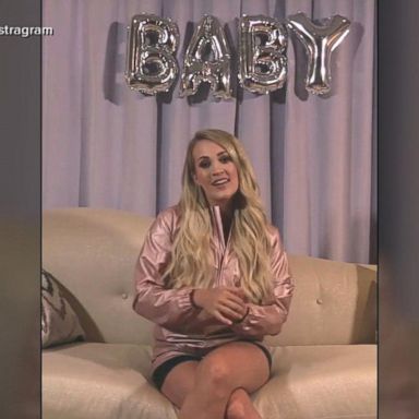 VIDEO: Carrie Underwood reveals baby bump, expecting 2nd child