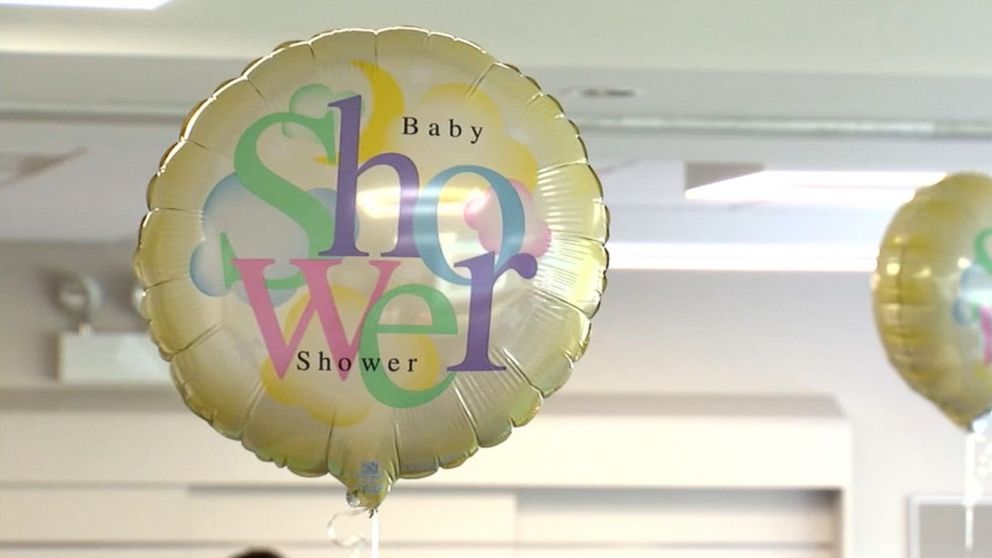 Hospital Throws Baby Shower For More Than 100 Moms Video Abc News