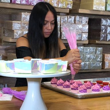 VIDEO: These cupcakes are actually made of soap