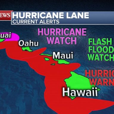 VIDEO: Tracking Hurricane Lane