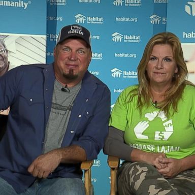 VIDEO: Garth Brooks, Trisha Yearwood on new music, 'Habitat for Humanity' mission