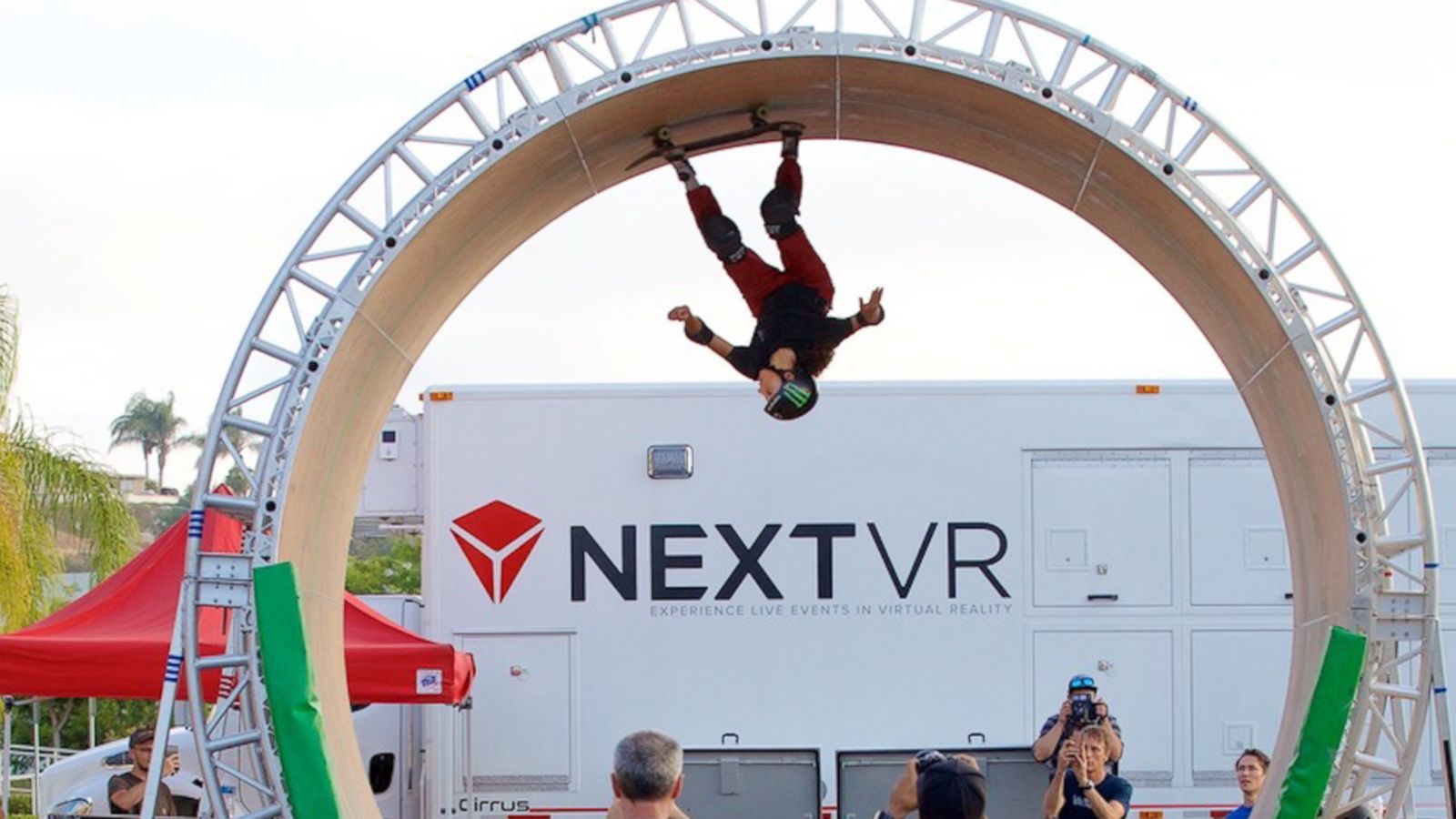 VIDEO: This skateboarder is the first female to land Tony Hawk's infamous loop