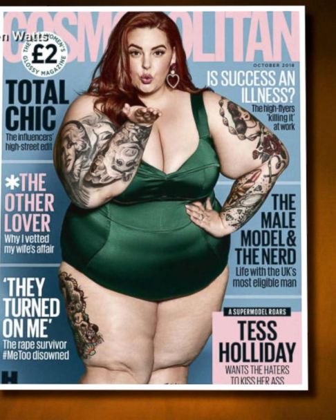 Tess Holliday hits back at 'horrible people' who body-shame her - Good  Morning America