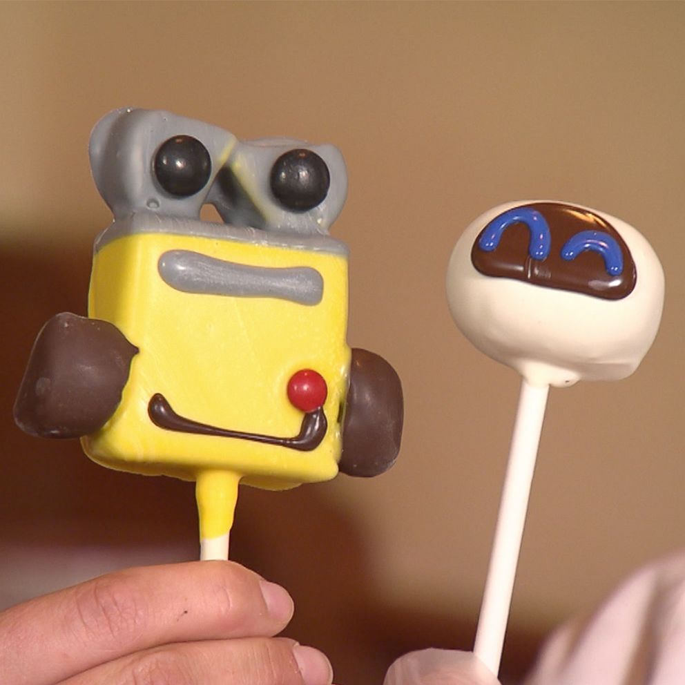 VIDEO:  Here's how some of the cutest cake pops at Disneyland are made