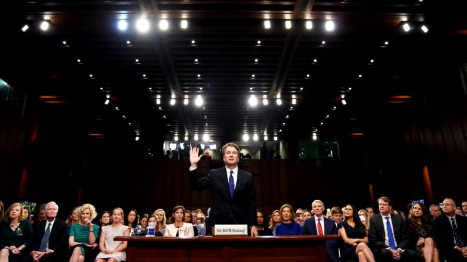 VIDEO: Raucous confirmation hearing for Trump Supreme Court pick