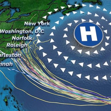 VIDEO: Tropical Storm Florence approaches East Coast