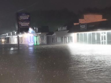 WATCH: Torrential rains spark fears of inland flooding