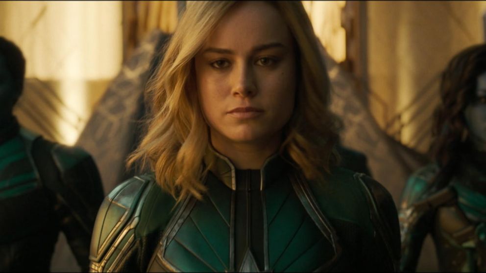 VIDEO: Brie Larson debuts the new 'Captain Marvel' trailer live on 'GMA'