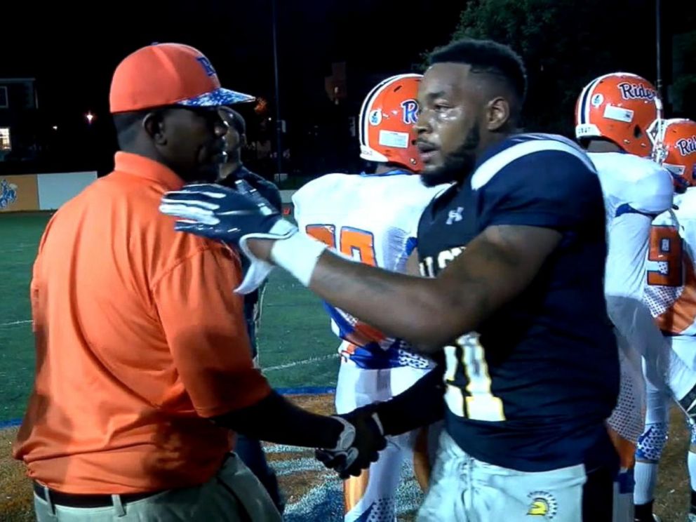 VIDEO: Teen deemed ineligible for football due to homelessness back on the field