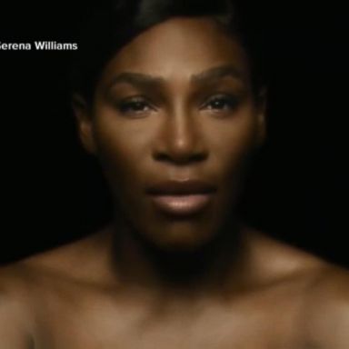 VIDEO: Serena Williams sings topless for Breast Cancer Awareness Month