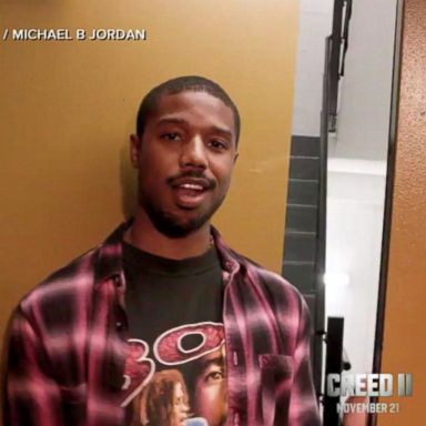 VIDEO: Michael B. Jordan surprises fans with tickets to 'Creed 2'